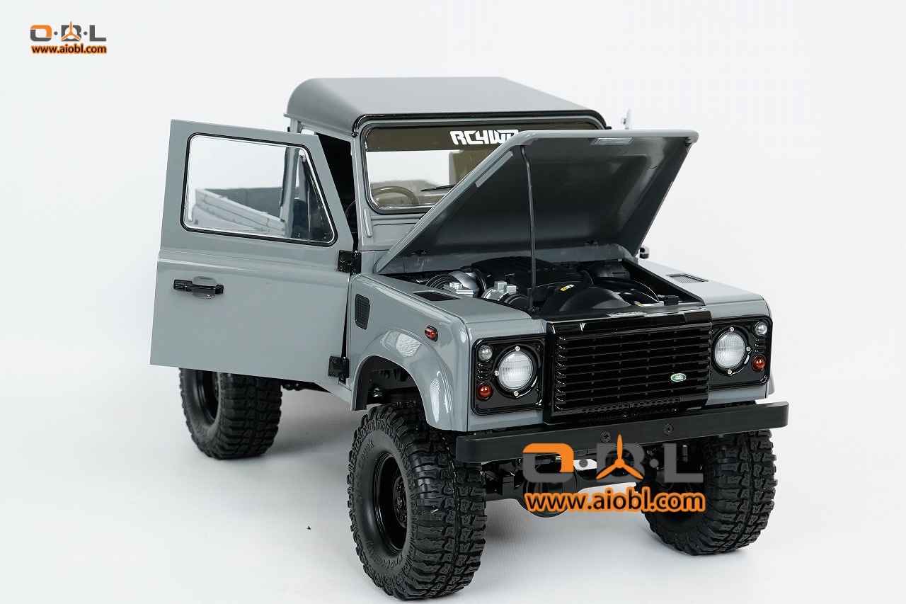 �ں߸�¨Ǽ�ۡڥץ��ܵ�Ŭǧ��Ѥߡ�RC4WD Gelande II RTR W/ 2015 Land Rover Defender D90 Body Set (Grey)�������� II RTR 2015 ���ɥ����С� �ǥ��ե������ D90 �ܥǥ����å��դ� (���졼)���֡�Z-RTR0065