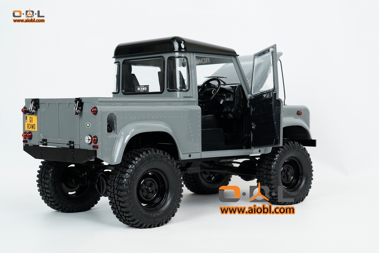 �ں߸�¨Ǽ�ۡڥץ��ܵ�Ŭǧ��Ѥߡ�RC4WD Gelande II RTR W/ 2015 Land Rover Defender D90 Body Set (Grey)�������� II RTR 2015 ���ɥ����С� �ǥ��ե������ D90 �ܥǥ����å��դ� (���졼)���֡�Z-RTR0065