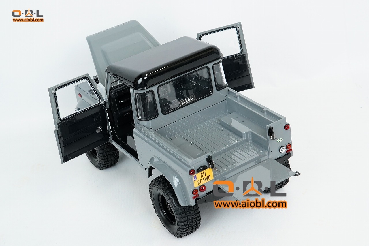 �ں߸�¨Ǽ�ۡڥץ��ܵ�Ŭǧ��Ѥߡ�RC4WD Gelande II RTR W/ 2015 Land Rover Defender D90 Body Set (Grey)�������� II RTR 2015 ���ɥ����С� �ǥ��ե������ D90 �ܥǥ����å��դ� (���졼)���֡�Z-RTR0065