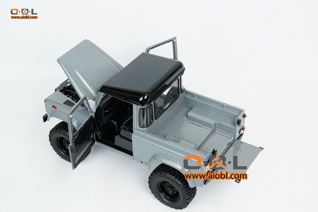 �ں߸�¨Ǽ�ۡڥץ��ܵ�Ŭǧ��Ѥߡ�RC4WD Gelande II RTR W/ 2015 Land Rover Defender D90 Body Set (Grey)�������� II RTR 2015 ���ɥ����С� �ǥ��ե������ D90 �ܥǥ����å��դ� (���졼)���֡�Z-RTR0065