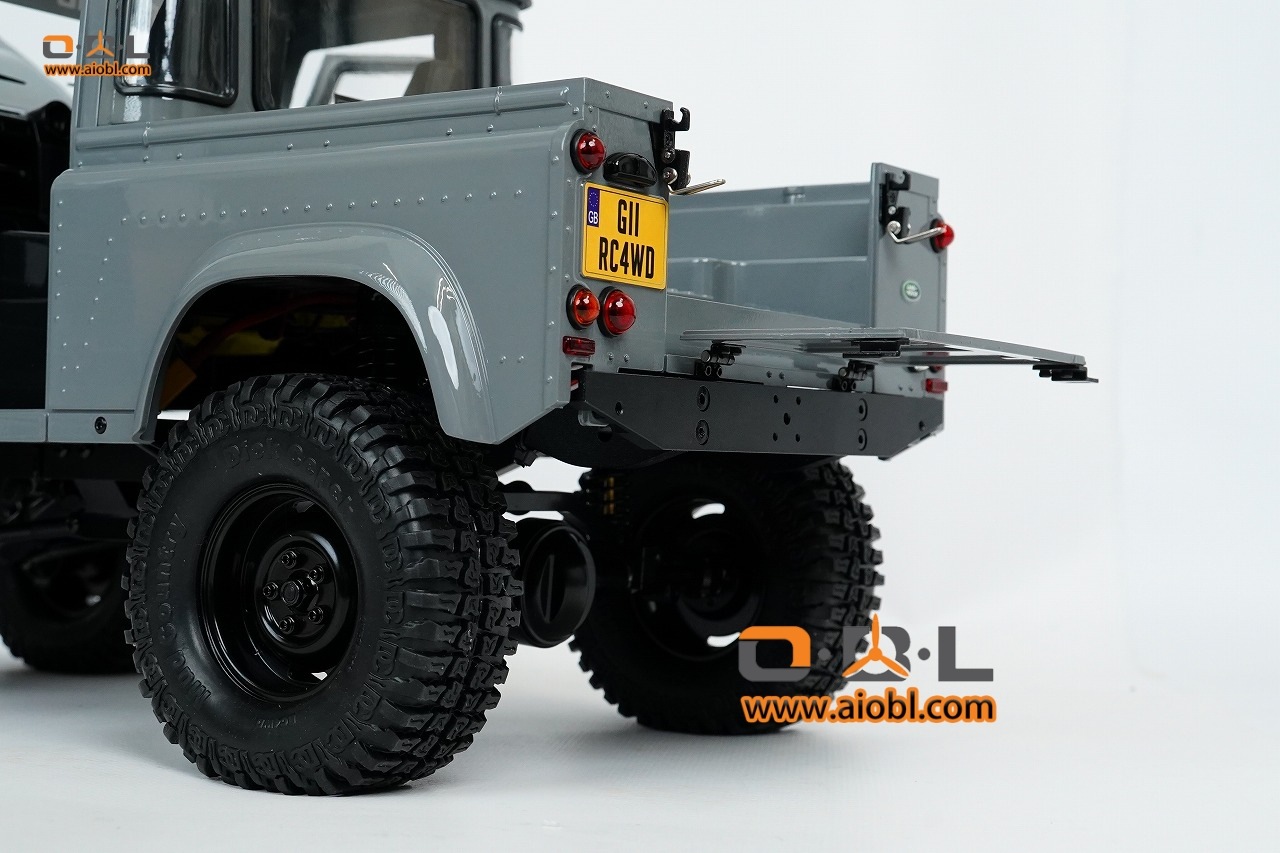 �ں߸�¨Ǽ�ۡڥץ��ܵ�Ŭǧ��Ѥߡ�RC4WD Gelande II RTR W/ 2015 Land Rover Defender D90 Body Set (Grey)�������� II RTR 2015 ���ɥ����С� �ǥ��ե������ D90 �ܥǥ����å��դ� (���졼)���֡�Z-RTR0065