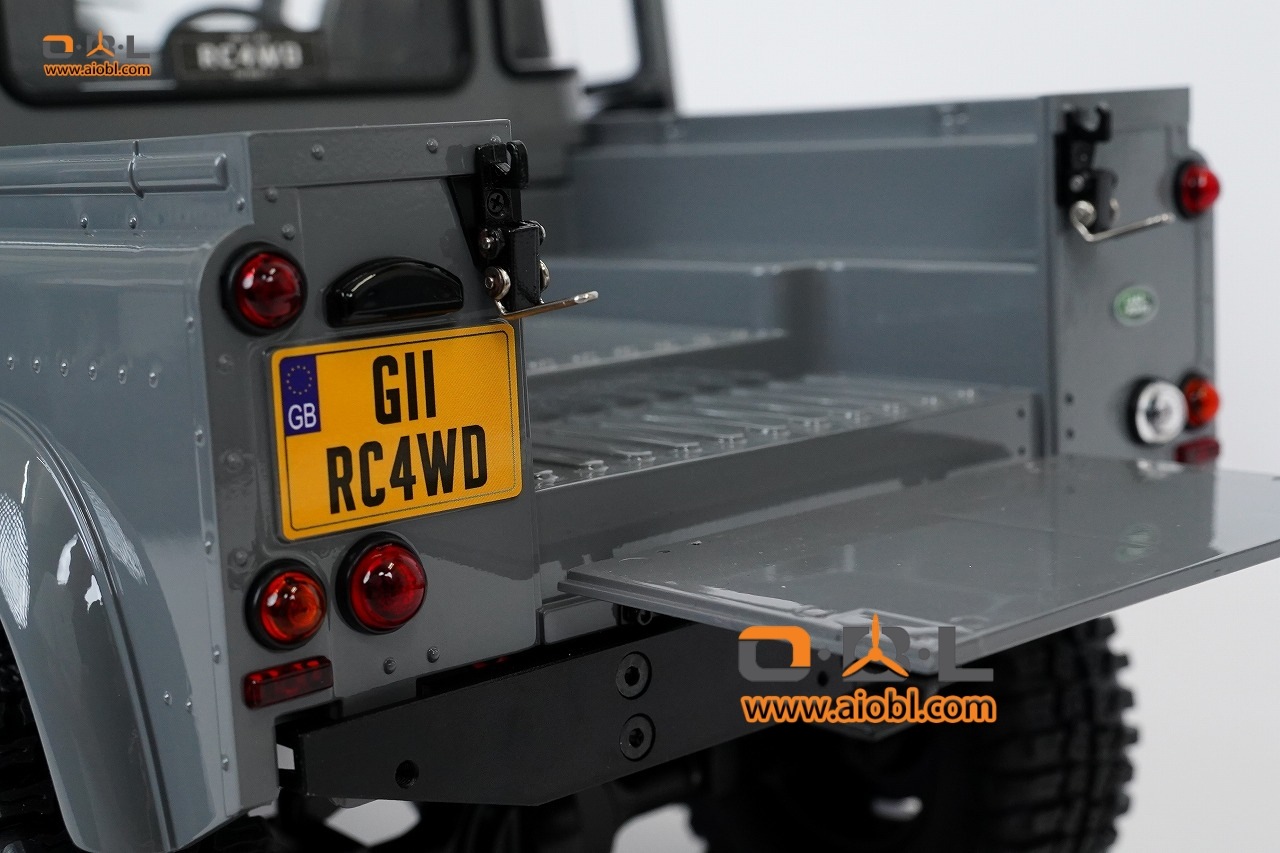 �ں߸�¨Ǽ�ۡڥץ��ܵ�Ŭǧ��Ѥߡ�RC4WD Gelande II RTR W/ 2015 Land Rover Defender D90 Body Set (Grey)�������� II RTR 2015 ���ɥ����С� �ǥ��ե������ D90 �ܥǥ����å��դ� (���졼)���֡�Z-RTR0065