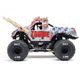 �ں߸�¨Ǽ�ۡ�Horizon Hobby �ۥ饤���󡦥ۥӡ� LOSI  1/18 Mini LMT Zombie 2S 4X4 RTR Brushed Monster Truck (Battery & Charger Included), Red��1/18 �ߥ� LMT ����� 2S 4X4 RTR �����֡�LOS01026T4��