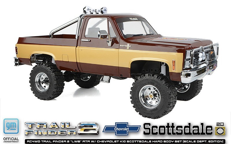 �ں߸�¨Ǽ��RC4WD Trail Finder 2 "LWB" RTR W/ Chevrolet K10 Scottsdale Hard Body Set (Scale Dept. Edition) RC4WD �ȥ쥤��ե��������2 "LWB" RTR ���ܥ졼 K10 �����åĥǡ��� �ϡ��ɥܥǥ����åȡʥ��������ǥ��  �ֹ�: Z-RTR0071