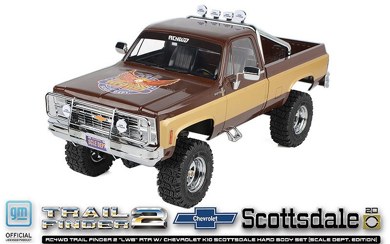 �ں߸�¨Ǽ��RC4WD Trail Finder 2 "LWB" RTR W/ Chevrolet K10 Scottsdale Hard Body Set (Scale Dept. Edition) RC4WD �ȥ쥤��ե��������2 "LWB" RTR ���ܥ졼 K10 �����åĥǡ��� �ϡ��ɥܥǥ����åȡʥ��������ǥ��  �ֹ�: Z-RTR0071
