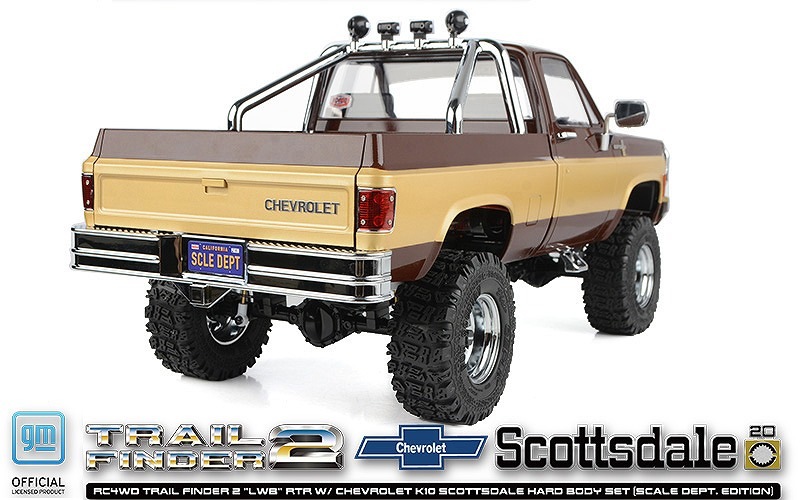 �ں߸�¨Ǽ��RC4WD Trail Finder 2 "LWB" RTR W/ Chevrolet K10 Scottsdale Hard Body Set (Scale Dept. Edition) RC4WD �ȥ쥤��ե��������2 "LWB" RTR ���ܥ졼 K10 �����åĥǡ��� �ϡ��ɥܥǥ����åȡʥ��������ǥ��  �ֹ�: Z-RTR0071