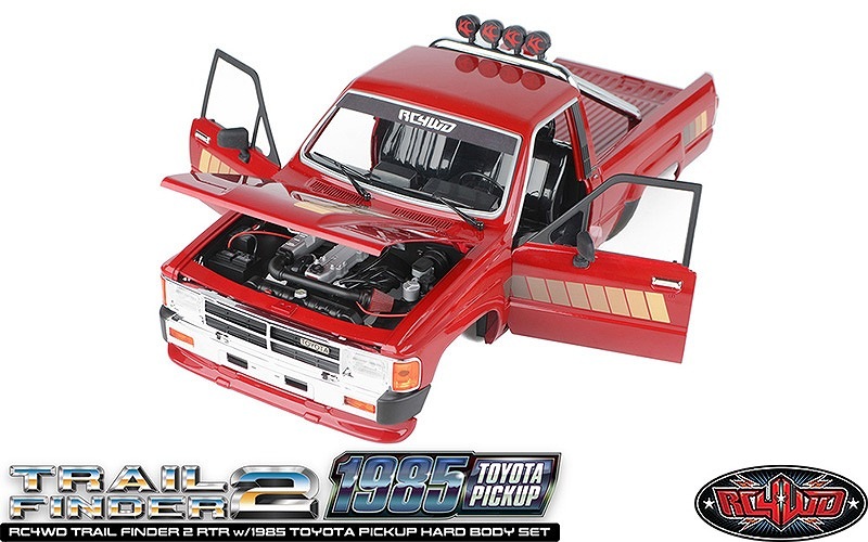 �ں߸�¨Ǽ��RC4WD �ȥ쥤��ե��������2 RTR��1985ǯ���ȥ西�ԥå����åץϡ��ɥܥǥ����å��դ���RC4WD Trail Finder 2 RTR w/1985 Toyota Pickup Hard Body Set�����֡�Z-RTR0072