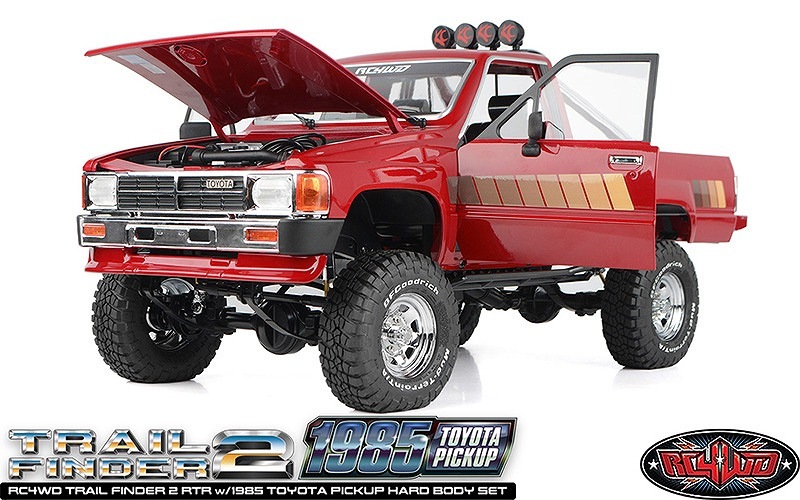 �ں߸�¨Ǽ��RC4WD �ȥ쥤��ե��������2 RTR��1985ǯ���ȥ西�ԥå����åץϡ��ɥܥǥ����å��դ���RC4WD Trail Finder 2 RTR w/1985 Toyota Pickup Hard Body Set�����֡�Z-RTR0072