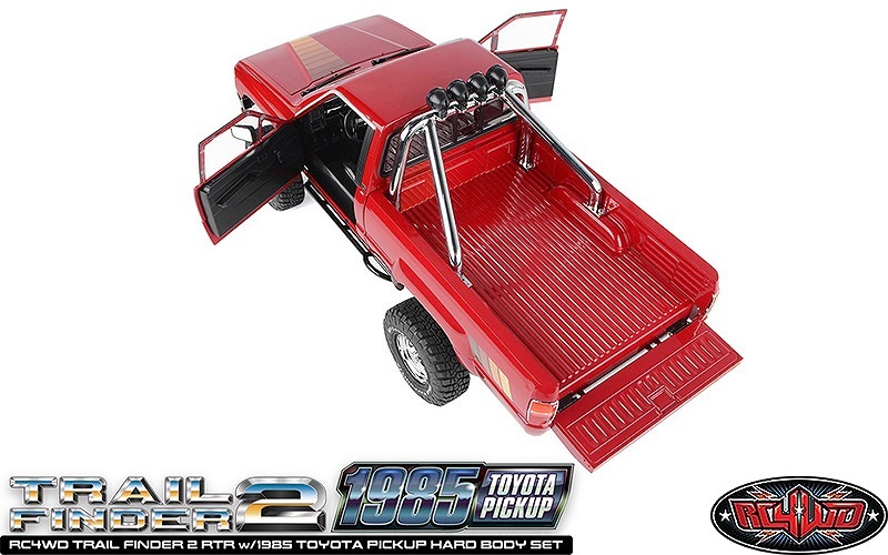 �ں߸�¨Ǽ��RC4WD �ȥ쥤��ե��������2 RTR��1985ǯ���ȥ西�ԥå����åץϡ��ɥܥǥ����å��դ���RC4WD Trail Finder 2 RTR w/1985 Toyota Pickup Hard Body Set�����֡�Z-RTR0072
