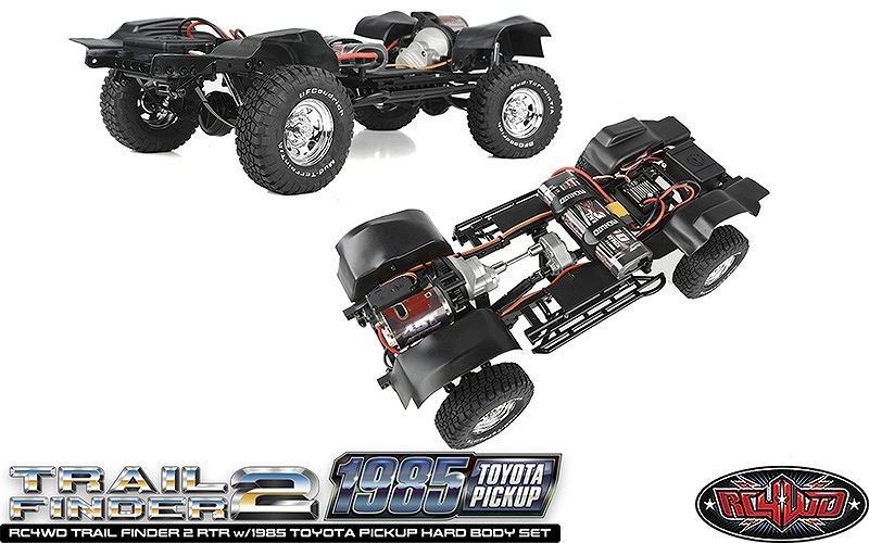 �ں߸�¨Ǽ��RC4WD �ȥ쥤��ե��������2 RTR��1985ǯ���ȥ西�ԥå����åץϡ��ɥܥǥ����å��դ���RC4WD Trail Finder 2 RTR w/1985 Toyota Pickup Hard Body Set�����֡�Z-RTR0072