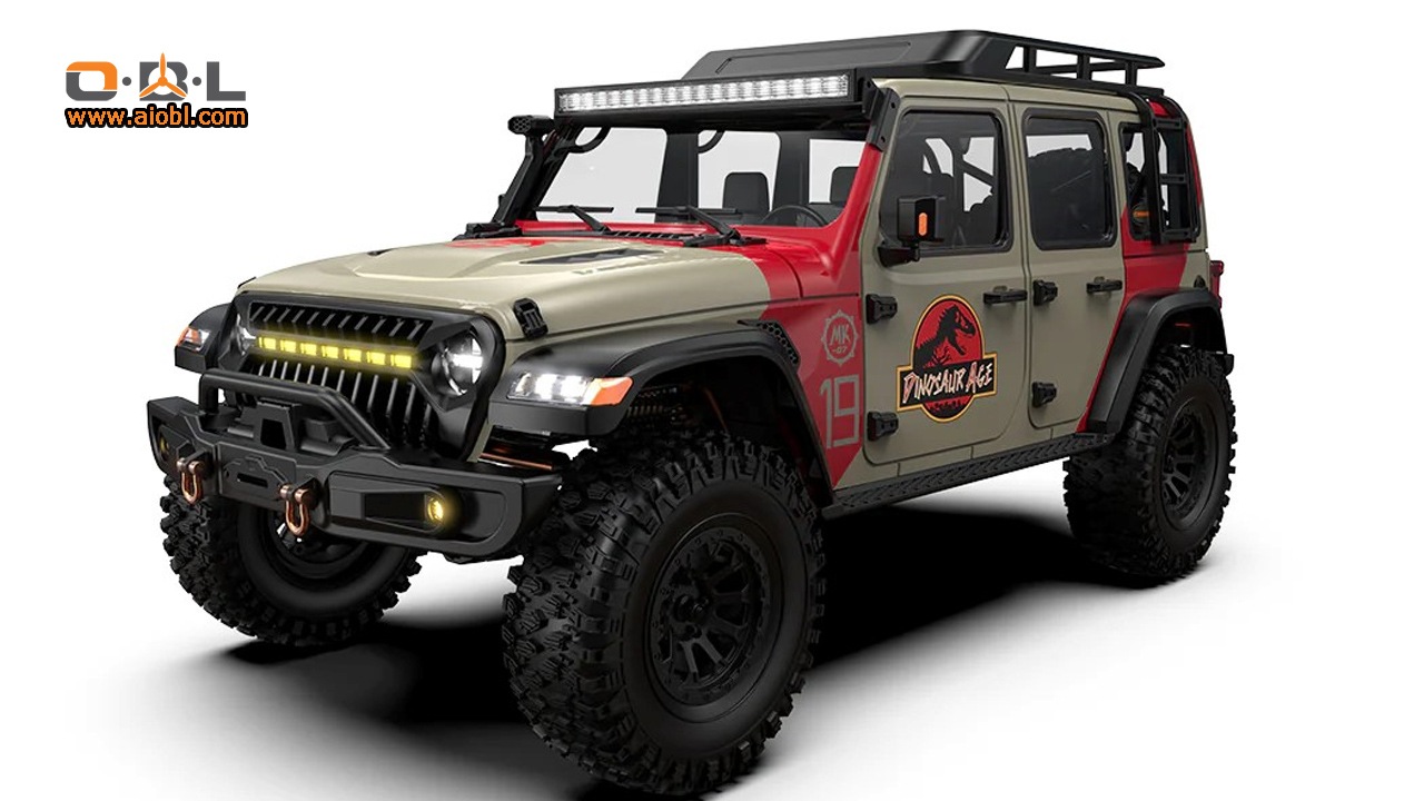 V1�С������������λ��1/7 Scale 4WD Brushless RC Crawler MK-07 Hand-Painted Dinosaur Themed Design �ڥ֥饷�쥹�⡼�����С������ۡڵ�Ŭǧ��ץ��ܡ����֡�MK07J-BS