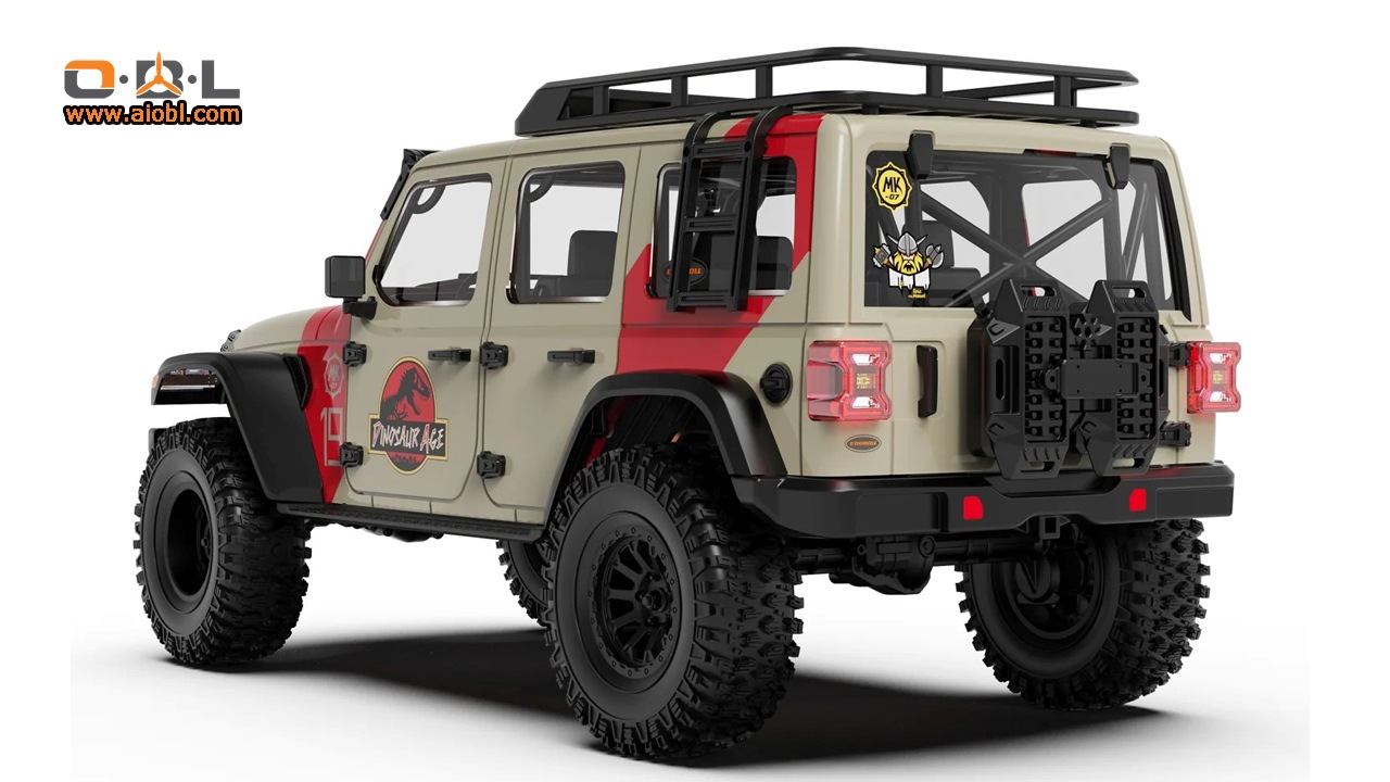 V1�С������������λ��1/7 Scale 4WD Brushless RC Crawler MK-07 Hand-Painted Dinosaur Themed Design �ڥ֥饷�쥹�⡼�����С������ۡڵ�Ŭǧ��ץ��ܡ����֡�MK07J-BS