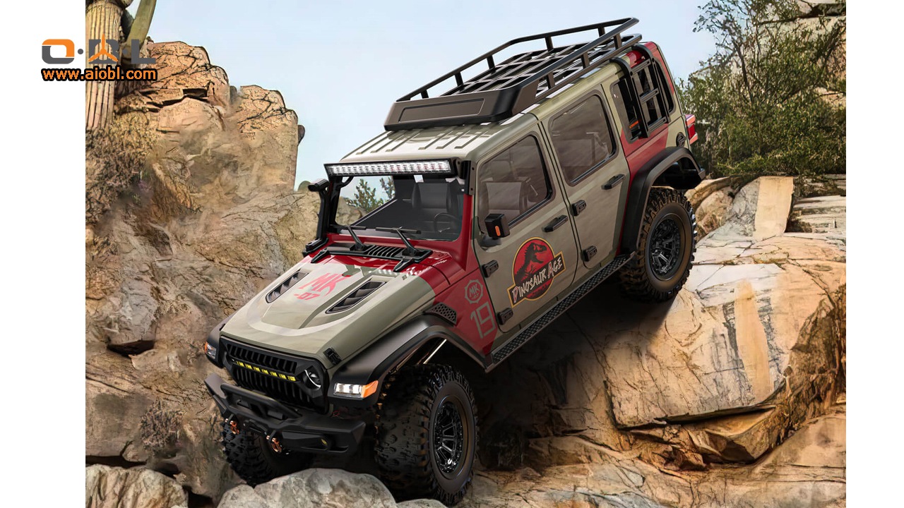 V1�С������������λ��1/7 Scale 4WD Brushless RC Crawler MK-07 Hand-Painted Dinosaur Themed Design �ڥ֥饷�쥹�⡼�����С������ۡڵ�Ŭǧ��ץ��ܡ����֡�MK07J-BS