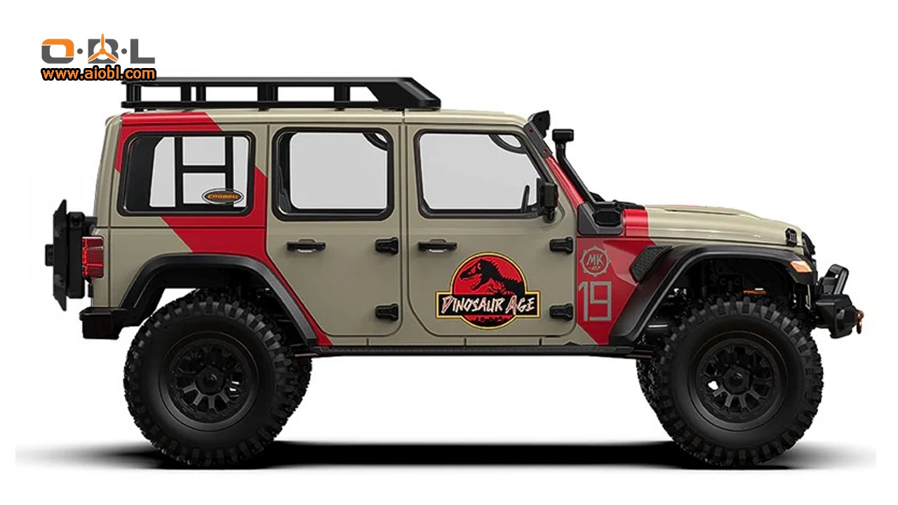 V1�С������������λ��1/7 Scale 4WD Brushless RC Crawler MK-07 Hand-Painted Dinosaur Themed Design �ڥ֥饷�쥹�⡼�����С������ۡڵ�Ŭǧ��ץ��ܡ����֡�MK07J-BS