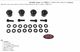 �ں߸�¨Ǽ��RC4WD 12mm Mini Hex Wheel Widener Set (+15mm) RC4WD 12mm �ߥ�ϻ�ѥۥ�����磻�ɥʡ����å� (+15mm)������: Z-S0407