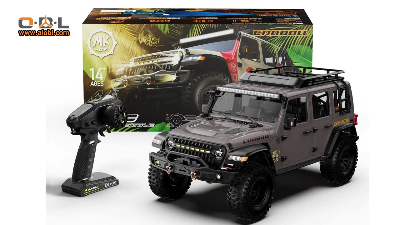 �ڼ���о��ʡۡ�1/7 Scale 4WD Brushless RC Crawler MK-07 Hand-Painted Dinosaur Themed Design �ڥ֥饷�쥹�⡼�����С������ۡڵ�Ŭǧ��ץ��ܡ����֡�MK07E-BS