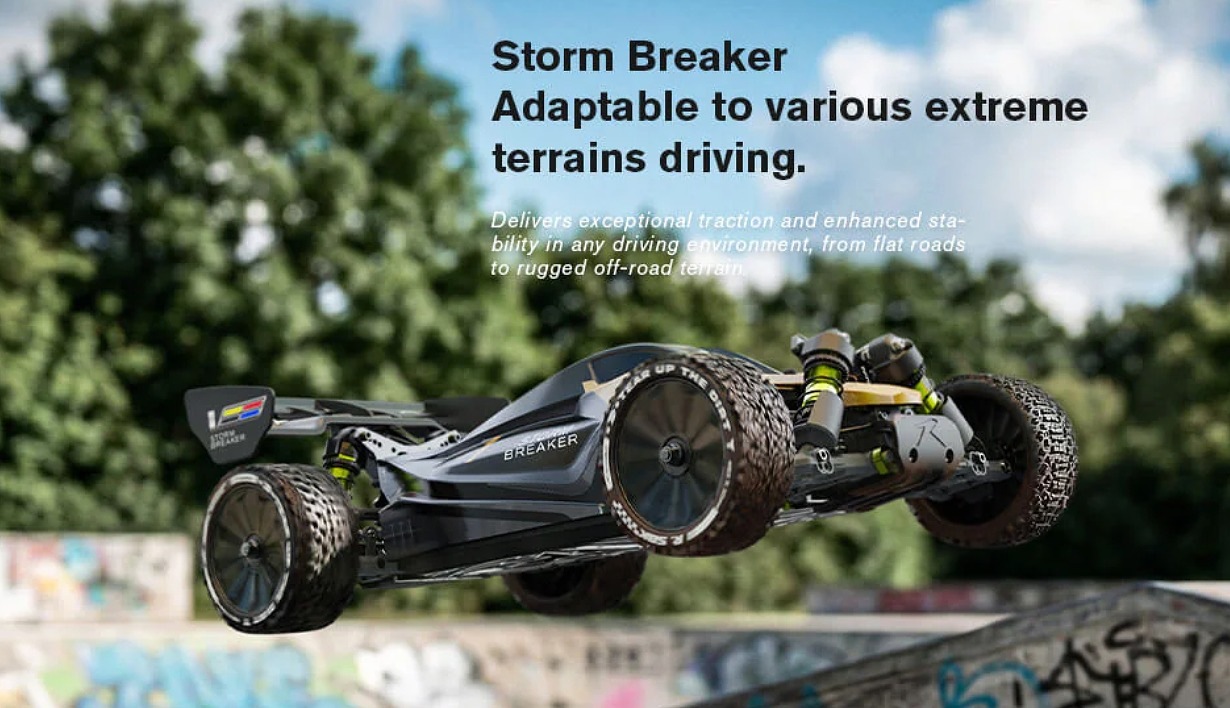 �ڼ���о��ʡ�Rlaarlo Storm Breaker 1/10 Carbon Fiber Brushless RTR 4WD Buggy | SBK10�����֡�SBK10-B-C RTR���å�