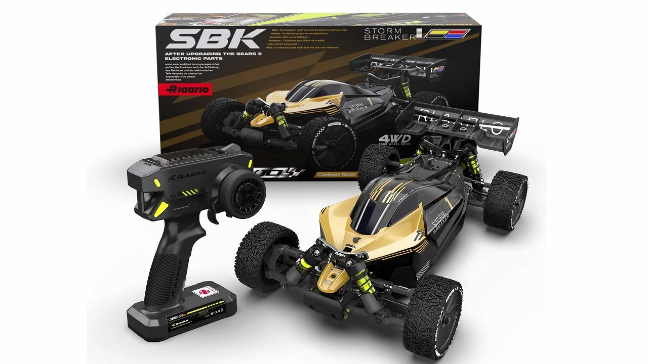 取寄対象品】Rlaarlo Storm Breaker 1/10 Carbon Fiber Brushless RTR