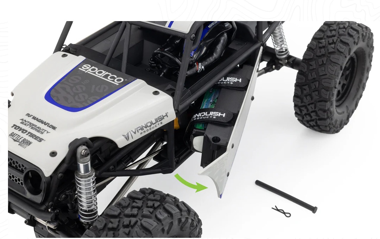 �ڼ���о��ʡ�Vanquish Products��H10 Optic Sparco Brushless RTR�����֡�VPS09018