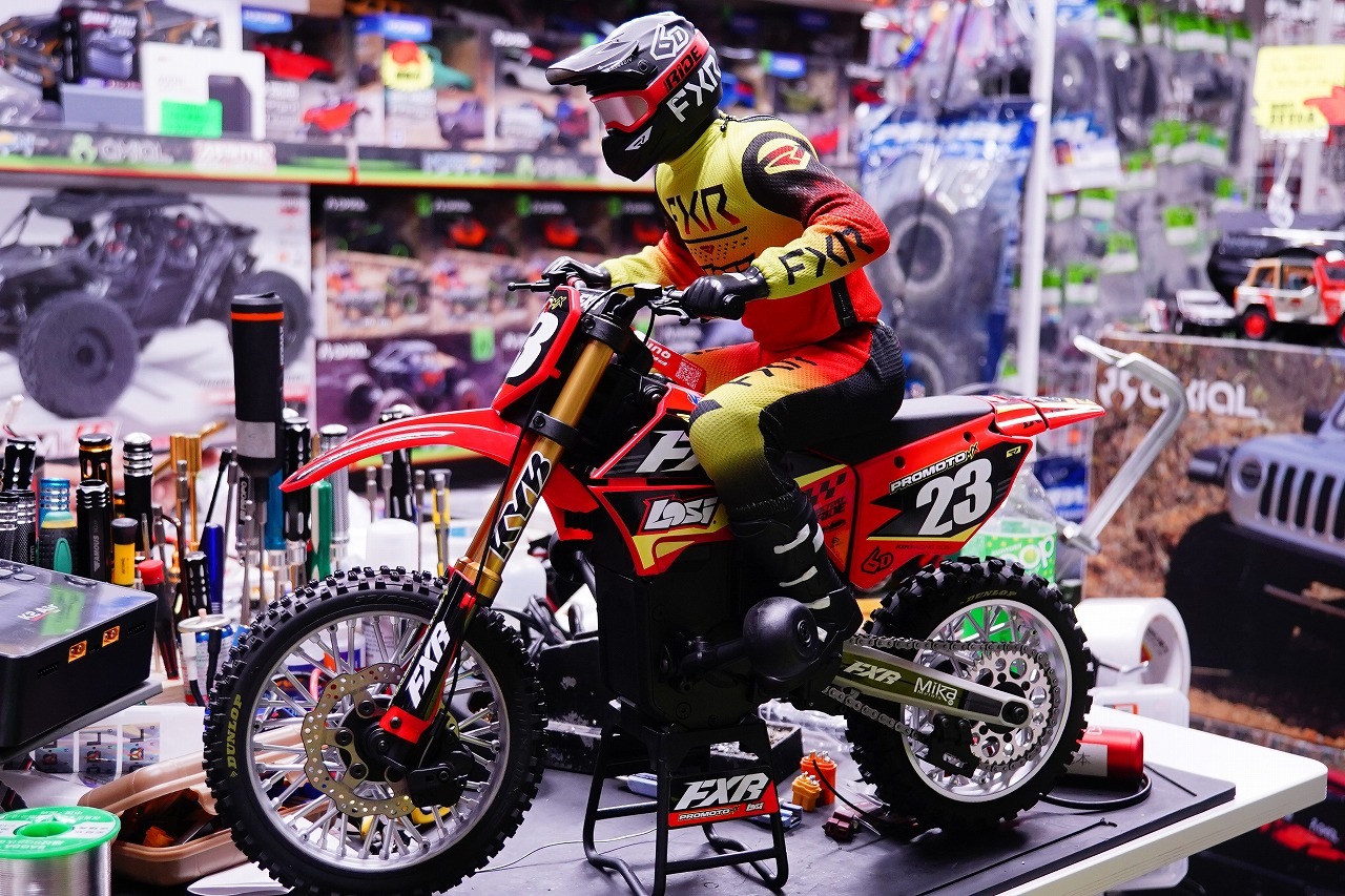 在庫即納】Horizon Hobby プロモトMX LOSI 1/4 Promoto-MX Motorcycle