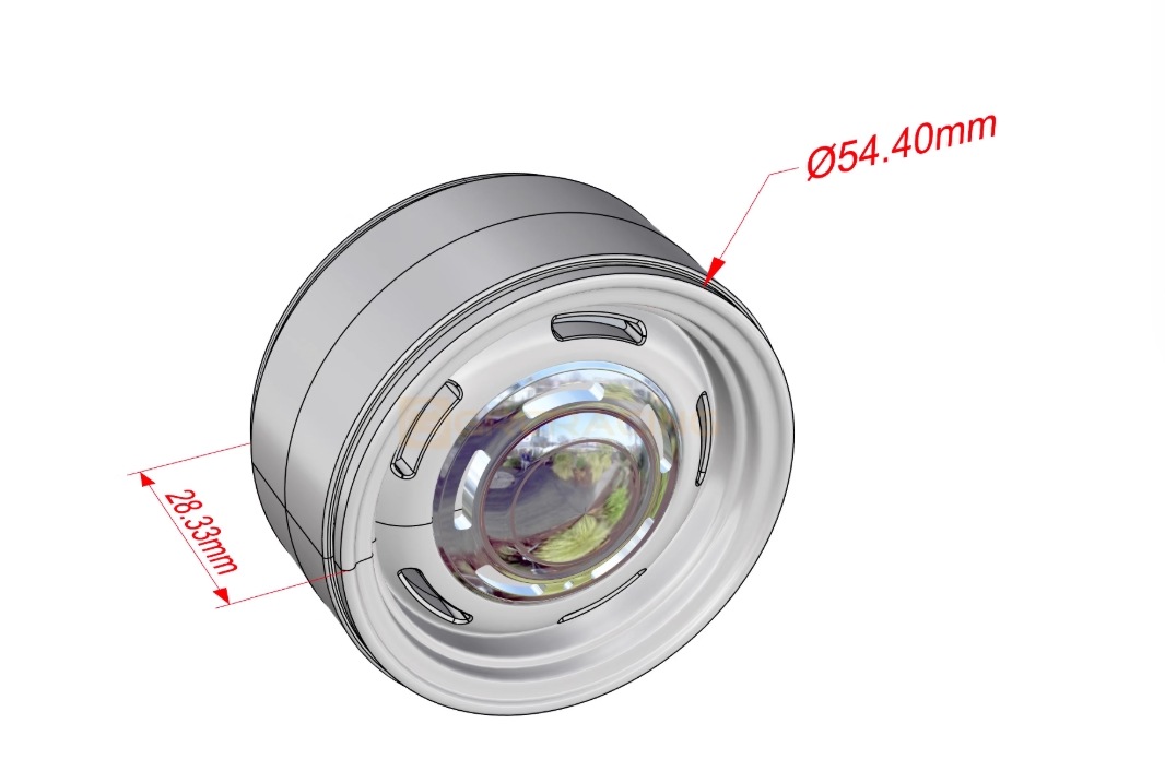 ���ʡں߸�¨Ǽ�ۡ���1���å�4�ܡ�GRC����GRC  1/10 Scale 1.9 Inch Metal Wheels #G12 White�����֡�G130LW