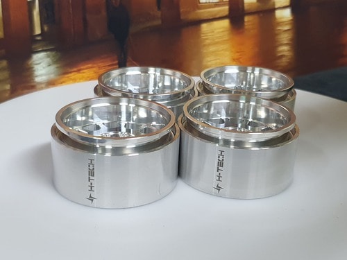 ���󤻡�H-TECH����RC 1/10 2.1inch Aluminum Metal Beadlock Wheel (HTW2.1-02)��2.1���������ߥۥ�����