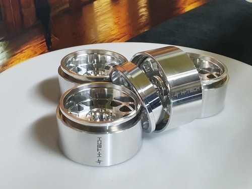 ���󤻡�H-TECH����RC 1/10 2.1inch Aluminum Metal Beadlock Wheel (HTW2.1-02)��2.1���������ߥۥ�����