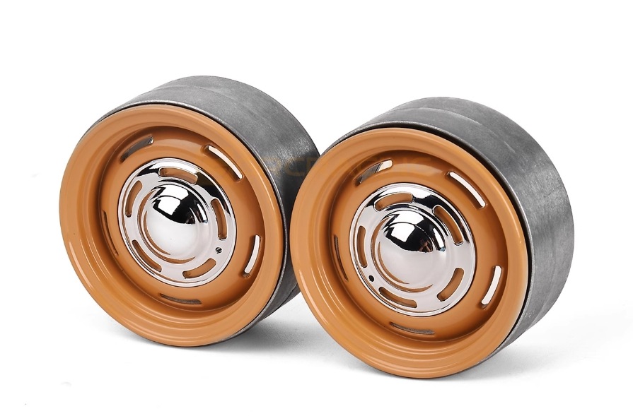���ʡں߸�¨Ǽ�ۡ���1���å�4�ܡ�GRC����GRC  1/10 Scale 1.9 Inch Metal Wheels #G12 White�����֡�G130LY
