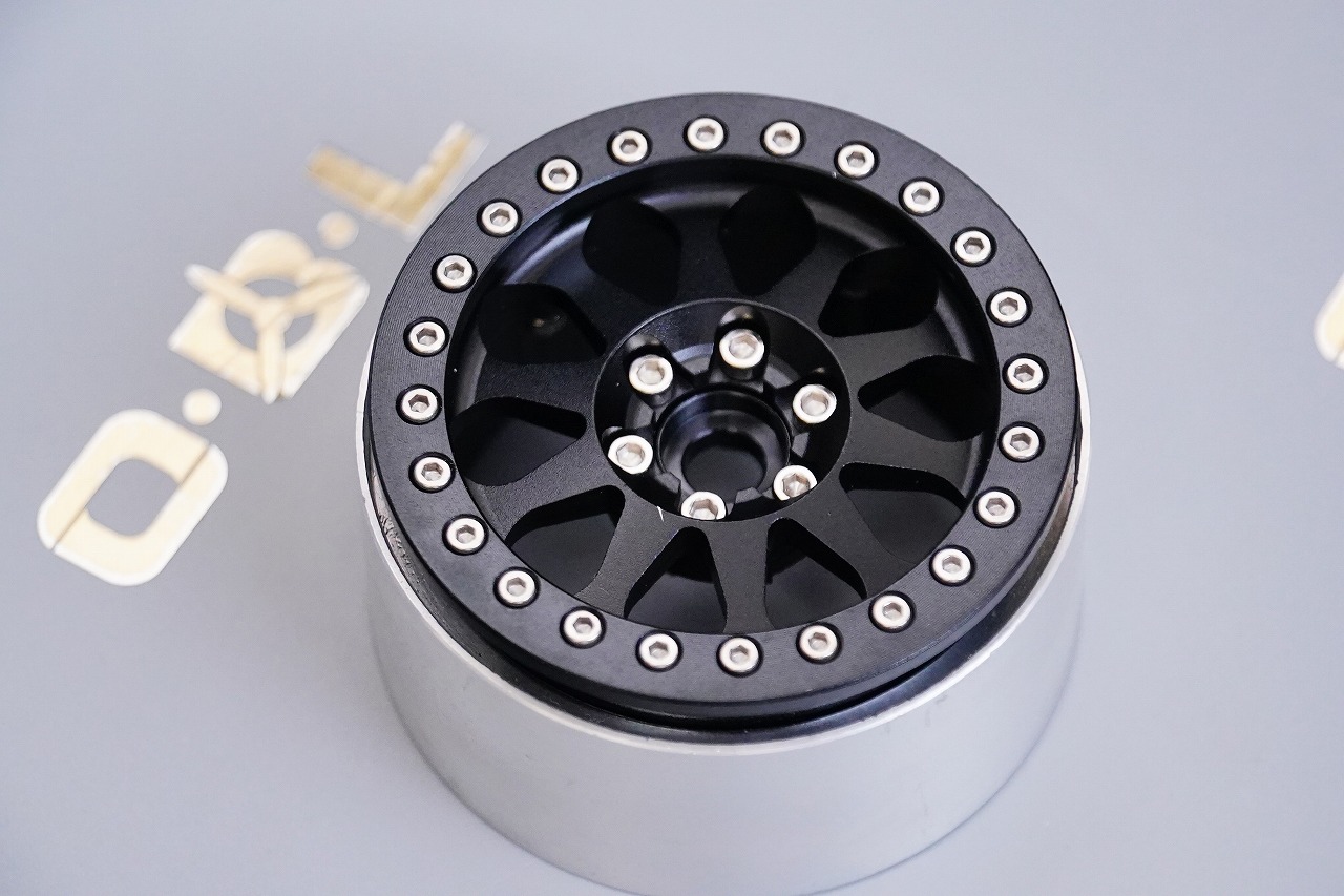 在庫即納 2.2インチ ビードロックホイール 【4本セット