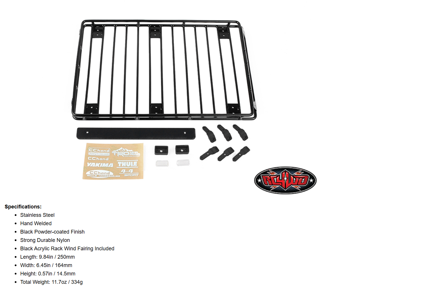 RC4WD Axial SCX10 III Jeep JLU Wrangler�� �����������롼�ե�å��ʥꥢ��������С��աˡ� VVV-C1143