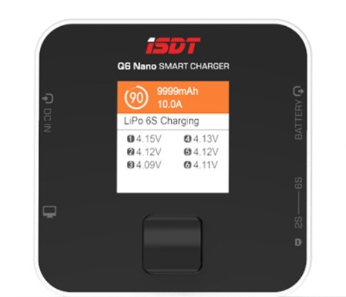 �߸�¨Ǽ ISDT �������ŴQ6 Nano DC Smart Charger��8A 200W DC 2-6S Lipo�������