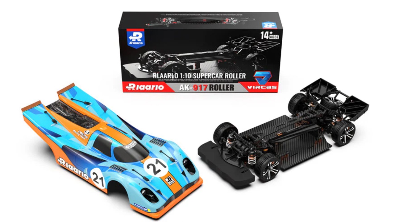 �ڼ���о��ʡۡ�1/10 Carbon Fiber On-Road Cars AK-917 Roller(Without Electric Parts)���ڥ����ܥ󥷥㡼�����åȡ� �����֡�AK-917B-CROLLER�ۡڥХåƥ꡼�����Ŵ�������