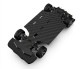 �ڼ���о��ʡۡ�1/10 Carbon Fiber On-Road Cars AK-917 Roller(Without Electric Parts)���ڥ����ܥ󥷥㡼�����åȡ� �����֡�AK-917B-CROLLER�ۡڥХåƥ꡼�����Ŵ�������