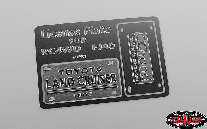 �ڼ���о��ʡ�RC4WD Rear License Plate System for RC4WD G2 Cruiser (w/LED) RC4WD G2���롼�����ѥꥢ�ʥ�С��ץ졼�ȥ����ƥ��LED�դ��� ���֡�VVV-C0465