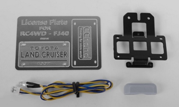 �ڼ���о��ʡ�RC4WD Rear License Plate System for RC4WD G2 Cruiser (w/LED) RC4WD G2���롼�����ѥꥢ�ʥ�С��ץ졼�ȥ����ƥ��LED�դ��� ���֡�VVV-C0465