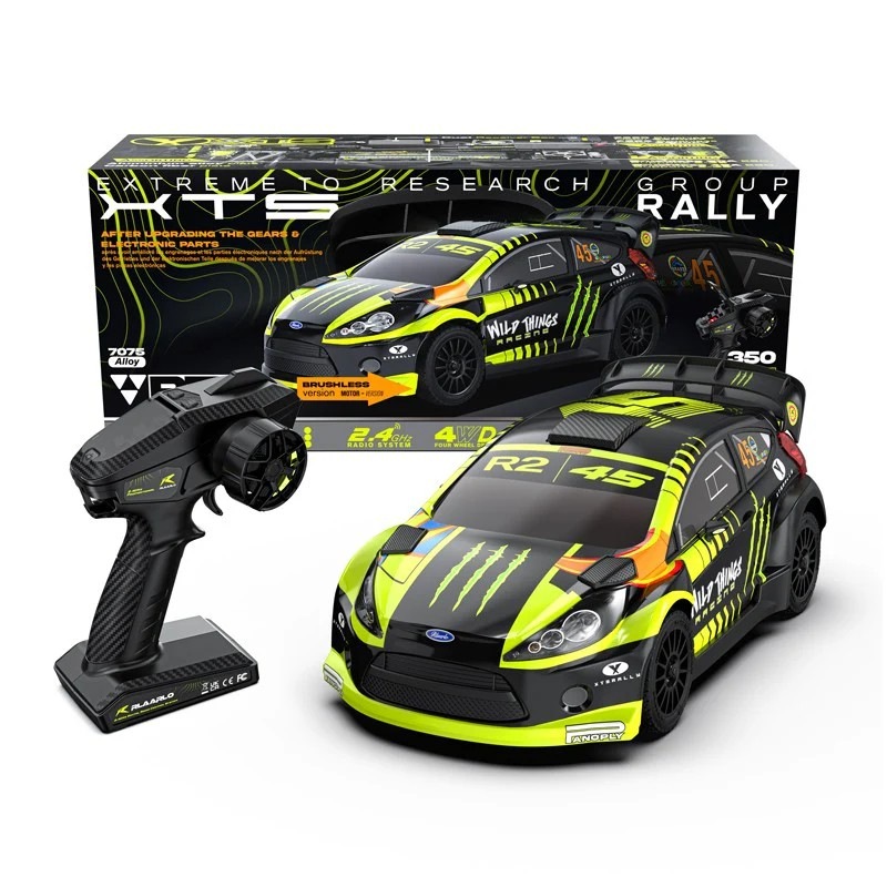 �ڼ���о��ʡۡ�1/10 Carbon Fiber Brushless RTR 4WD RC Rally Car,XTS-F10�����֡�XTS-F10L-C���ڽ��Ŵ���Хåƥ꡼�����ۡڵ�Ŭǧ��ץ��ܡ�