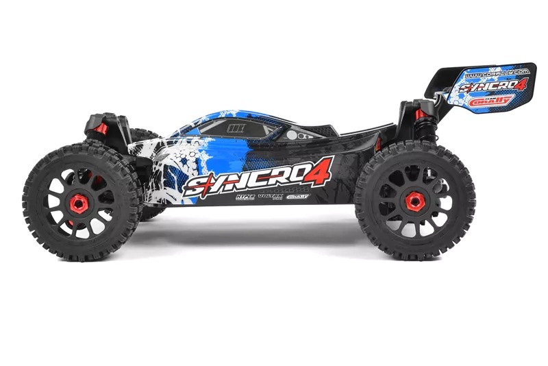 �ڼ���о��ʡ�Team Corally - SYNCRO-4 - RTR - �֥롼 - �֥饷�쥹 �ѥ 3-4S - �Хåƥ꡼�ʤ� - ���Ŵ�ʤ�������C-00287-B��