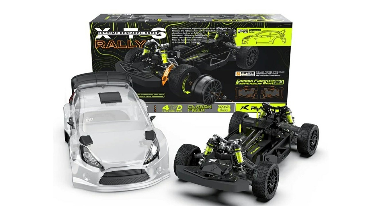 取寄対象品】 1/10 Carbon Fiber RC Rally Car XTS-F10 Roller