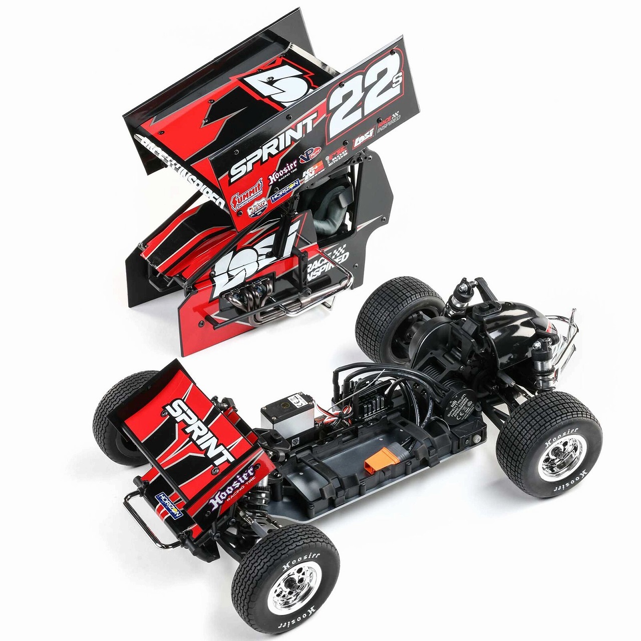 �ں߸�¨Ǽ�ۿ���ȯ�䡡LOSI��1/10 22S Sprint 2WD Brushless RTR (Battery & Charger Included), Red����1/10 22S ���ץ��� 2WD �֥饷�쥹 RTR (�Хåƥ꡼�Ƚ��Ŵ���°)����åɡ����֡� LOS-2359