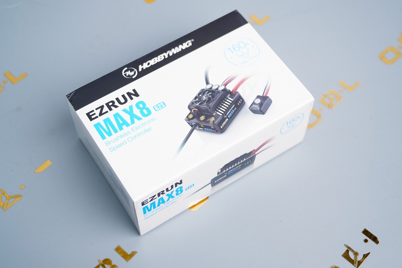 在庫即納】HOBBYWING Ezrun MAX8 G2s 160A ESC - Bluetooth 【品番