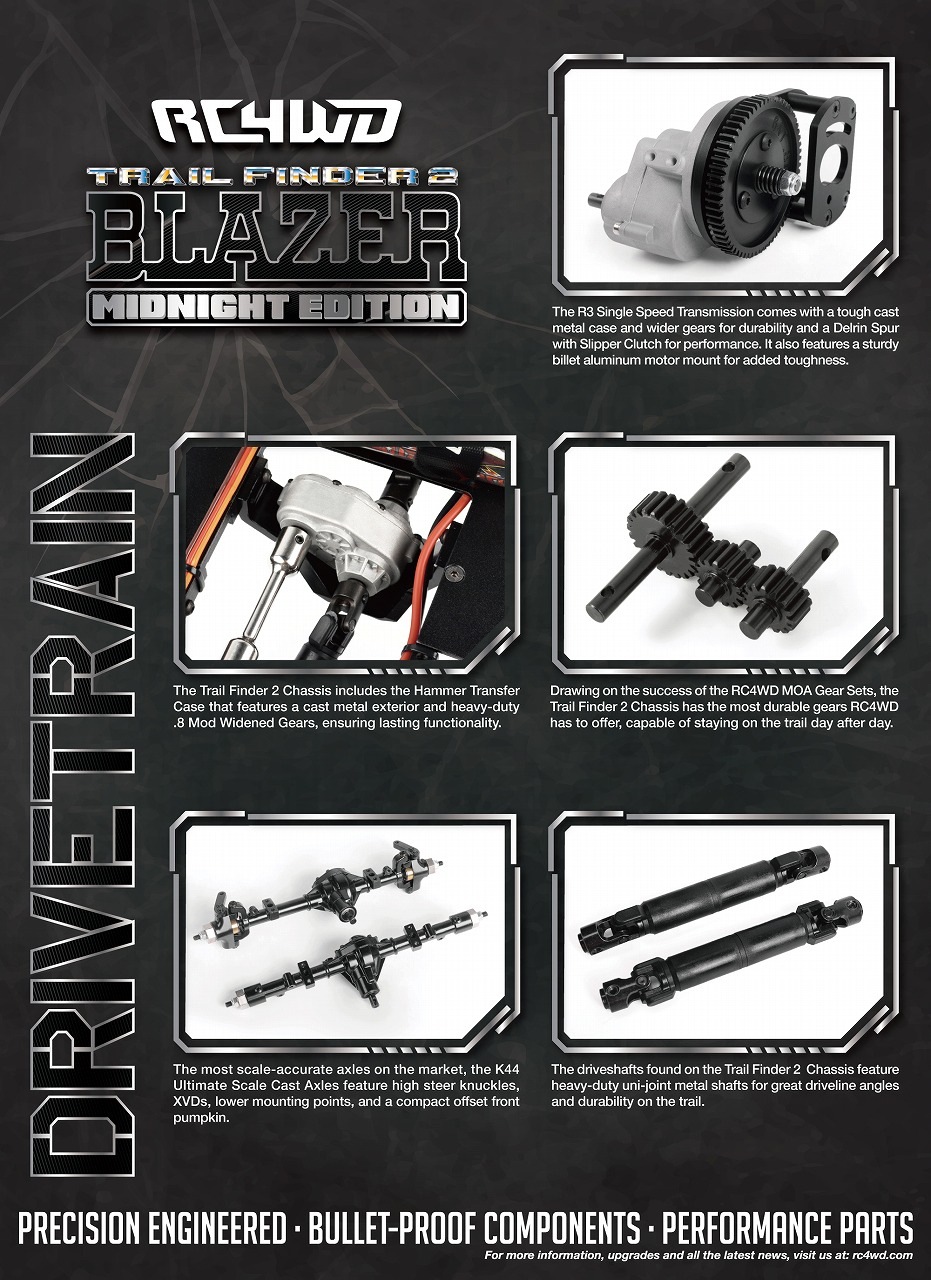 �ں߸�¨Ǽ�ۡ�RC4WD �ȥ쥤�� �ե�������� 2 RTR w/���ܥ졼 �֥쥤���� �ܥǥ� ���å� (�ߥåɥʥ��� ���ǥ������)������Z-RTR0068��