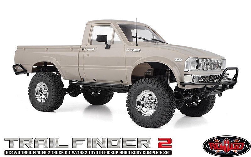 �ں߸�¨Ǽ�ۡ�RC4WD Trail Finder 2 Truck Kit w/1982 Toyota Pickup Hard Body Complete Set��/�ȥ쥤��ե�������� 2 �ȥ�å����å� 1982 �ȥ西 �ԥå����å� �ϡ��ɥܥǥ� ����ץ꡼�ȥ��å��դ�/�����֡�Z-K0070
