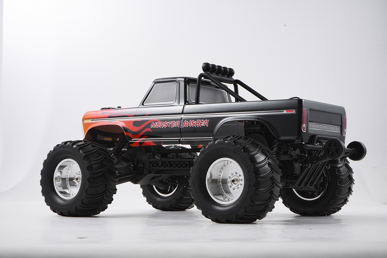 �ڼ���о��ʡ�FMS 1:10 Ford F-100 Monster Truck Brushless RS��RTR���åȡ����֡�FMS11023RSBK-BL�ʽ��Ŵ�ȥХåƥ꡼�դ��ޤ����