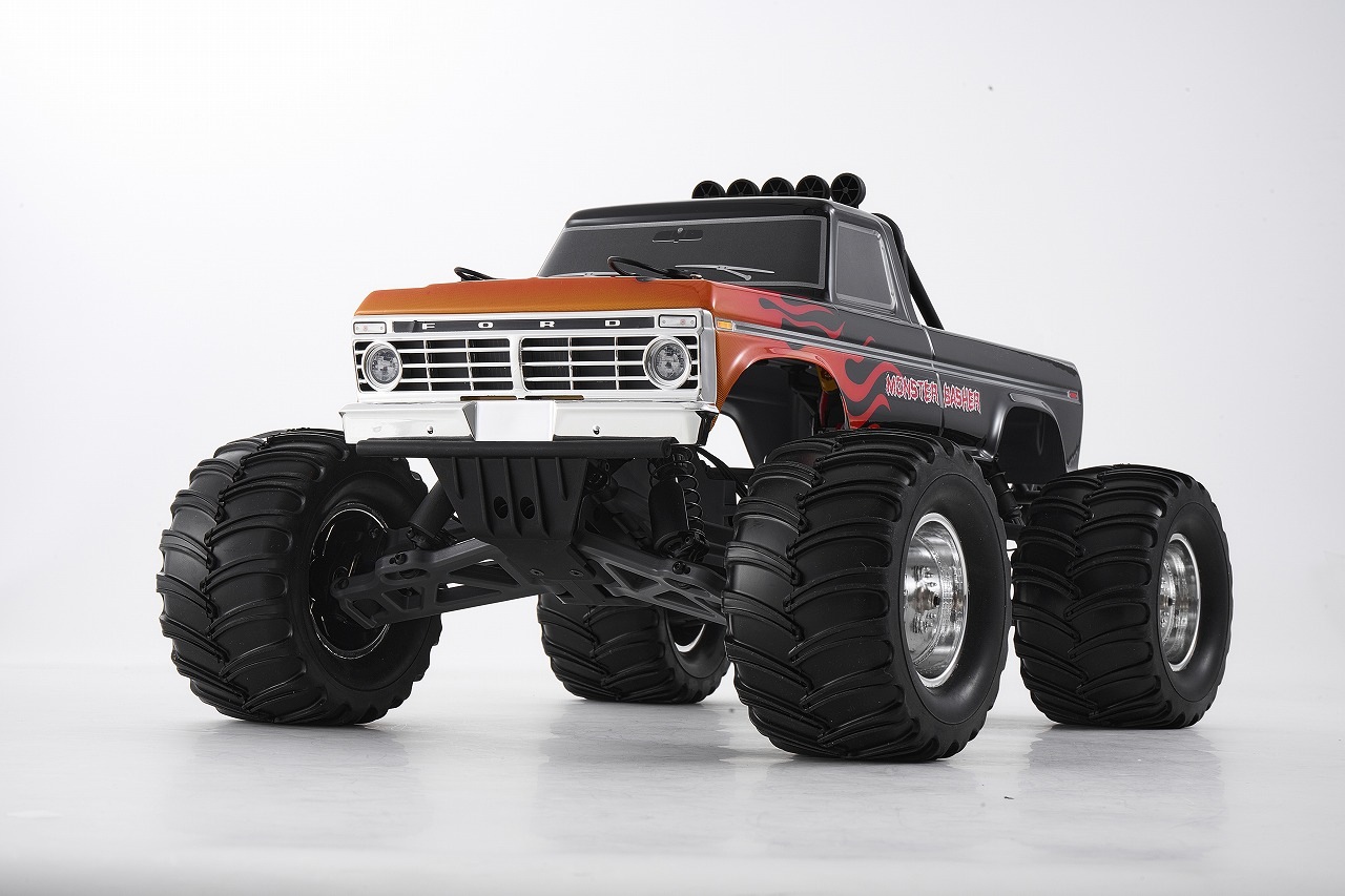 �ڼ���о��ʡ�FMS 1:10 Ford F-100 Monster Truck Brushless RS��RTR���åȡ����֡�FMS11023RSBK-BL�ʽ��Ŵ�ȥХåƥ꡼�դ��ޤ����