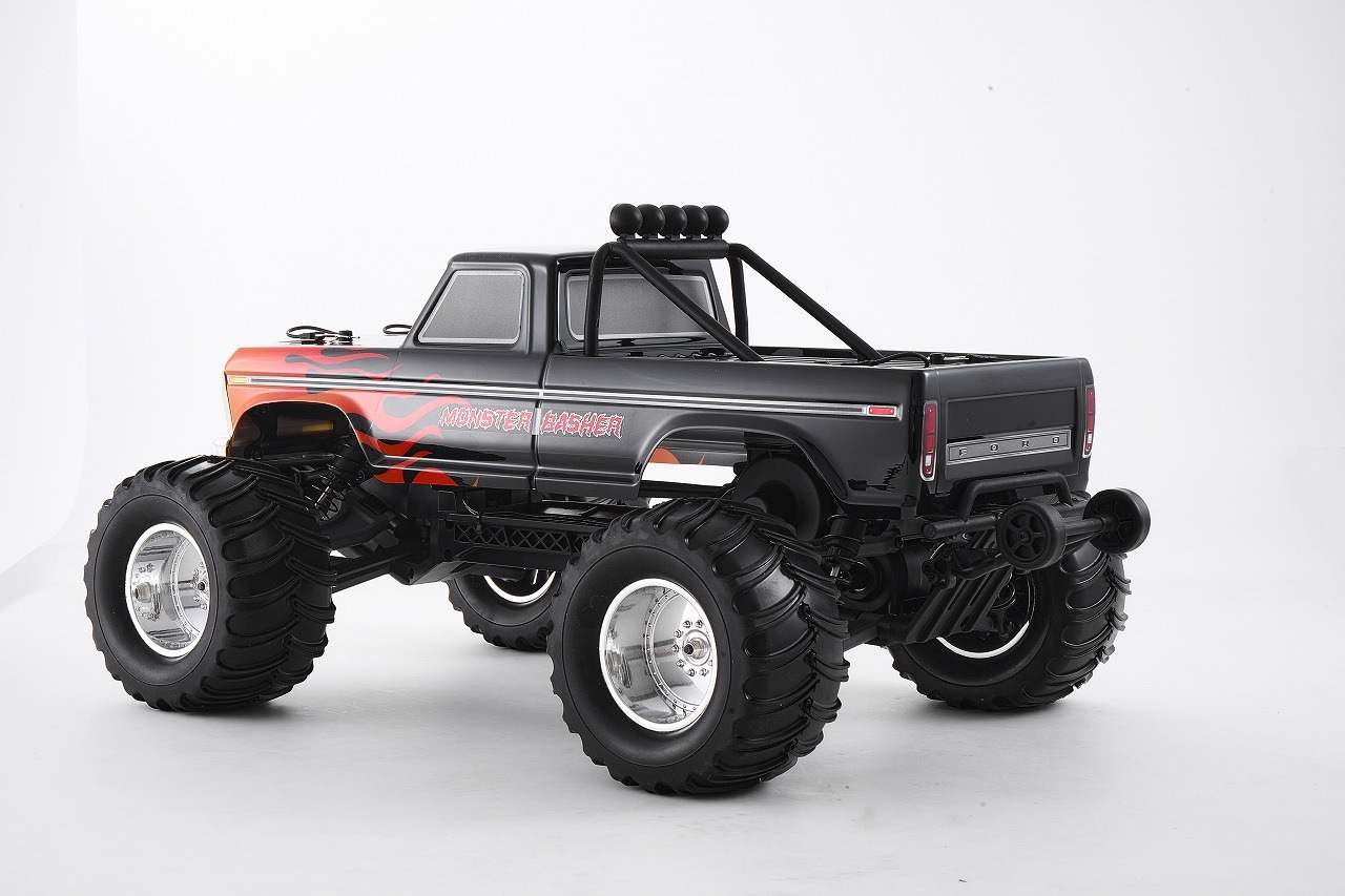 �ڼ���о��ʡ�FMS 1:10 Ford F-100 Monster Truck Brushless RS��RTR���åȡ����֡�FMS11023RSBK-BL�ʽ��Ŵ�ȥХåƥ꡼�դ���