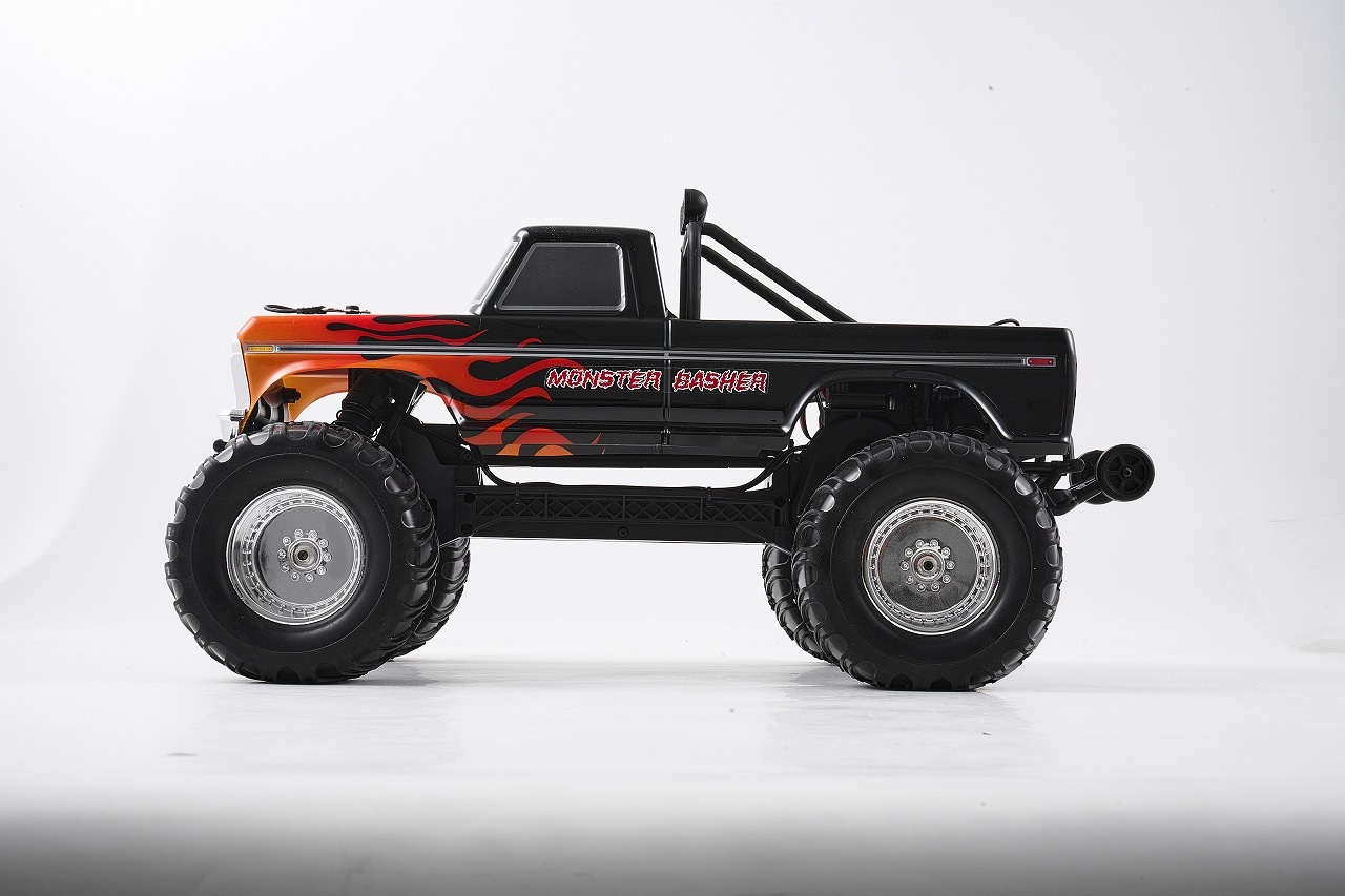 �ڼ���о��ʡ�FMS 1:10 Ford F-100 Monster Truck Brushless RS��RTR���åȡ����֡�FMS11023RSBK-BL�ʽ��Ŵ�ȥХåƥ꡼�դ���