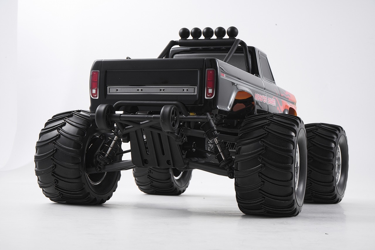 �ڼ���о��ʡ�FMS 1:10 Ford F-100 Monster Truck Brushless RS��RTR���åȡ����֡�FMS11023RSBK-BL�ʽ��Ŵ�ȥХåƥ꡼�դ���