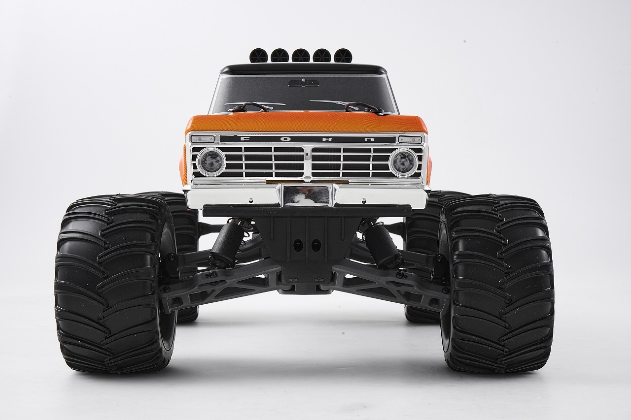 �ڼ���о��ʡ�FMS 1:10 Ford F-100 Monster Truck Brushless RS��RTR���åȡ����֡�FMS11023RSBK-BL�ʽ��Ŵ�ȥХåƥ꡼�դ���