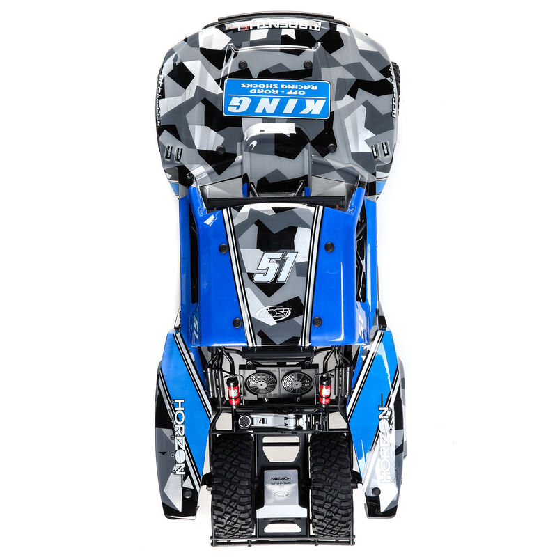 �ں߸�¨Ǽ�ۡ�Horizon Hobby �ۥ饤���󡦥ۥӡ�1/6 Super Baja Rey 2.0 4X4 Desert Truck Brushless RTR, King Shocks Losi - LOS05021T2