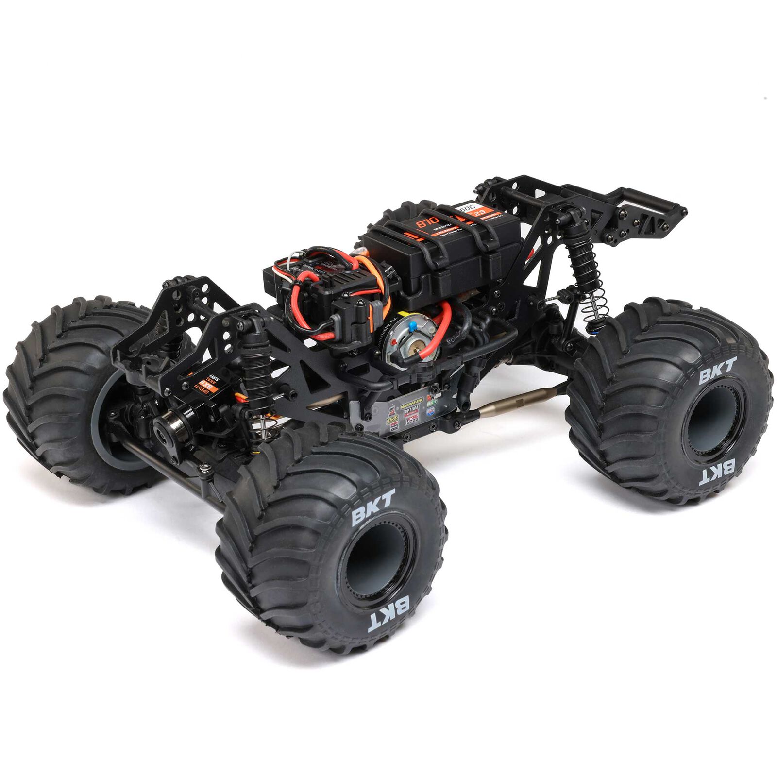 ں߸¨ǼۡHorizon Hobby ۥ饤󡦥ۥӡ LOSI  LMT󥹥 ȥå RTR1/18 Mini LMT Megalodon 2S 4X4 RTR Brushed Monster Truck (Battery & Charger Included), Blue ֡LOS01026T3